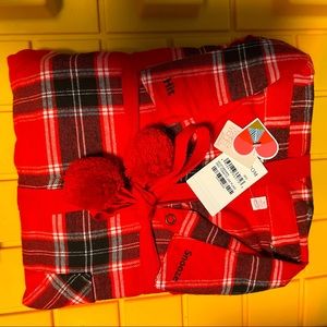 Make and Model Girlfriend PJ Plaid size 3x Red Tomato Jaz Nordstrom